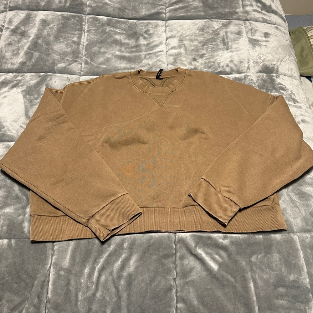 Men's Entire Studios Boxy Cropped Sweater